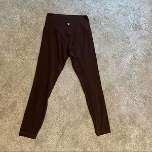 Lululemon Align Leggings French Press size 6